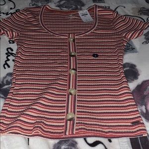 hollister striped shirt